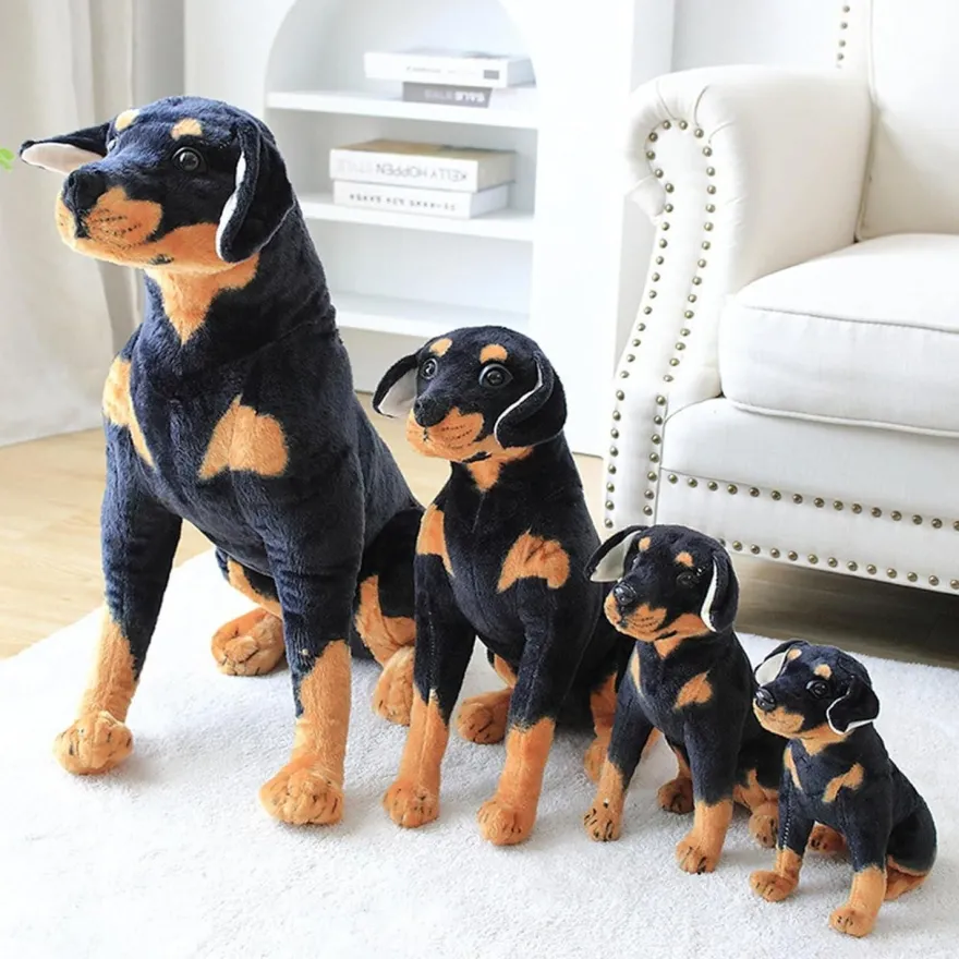 Xiyocadt Realistischer Beagle Stoffhund Plüschtier, Lebensecht, 40cm, Spielzeug