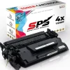 4x Kompatibel für Canon iSENSYS LBP2900 Toner 052H 2200C002 Schwarz
