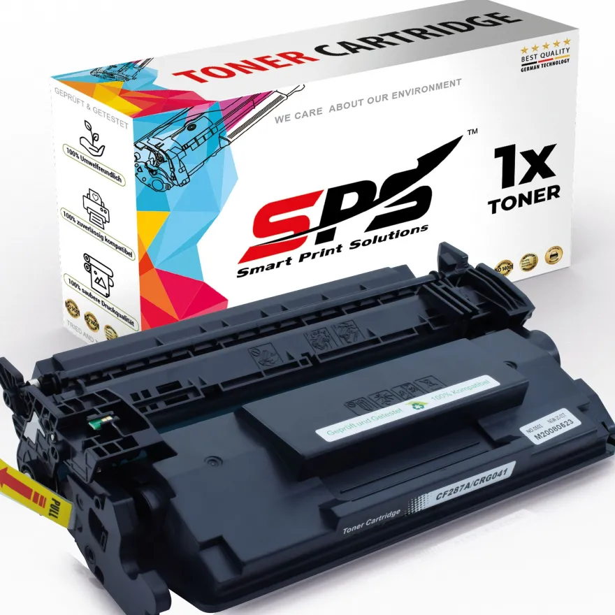 1x Kompatibel für HP Laserjet Enterprise MFP M527C Toner 87A CF287A Schwarz