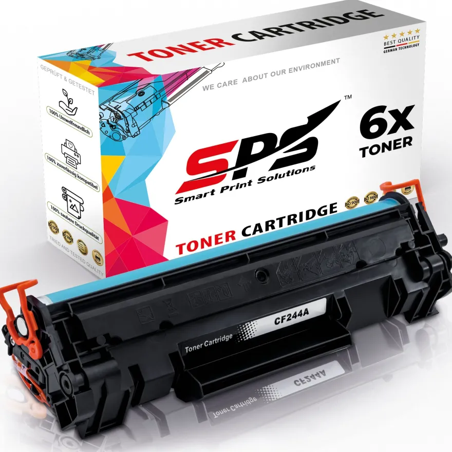 6x Kompatibel für HP Laserjet Pro MFP M28W Toner 44A CF244A Schwarz