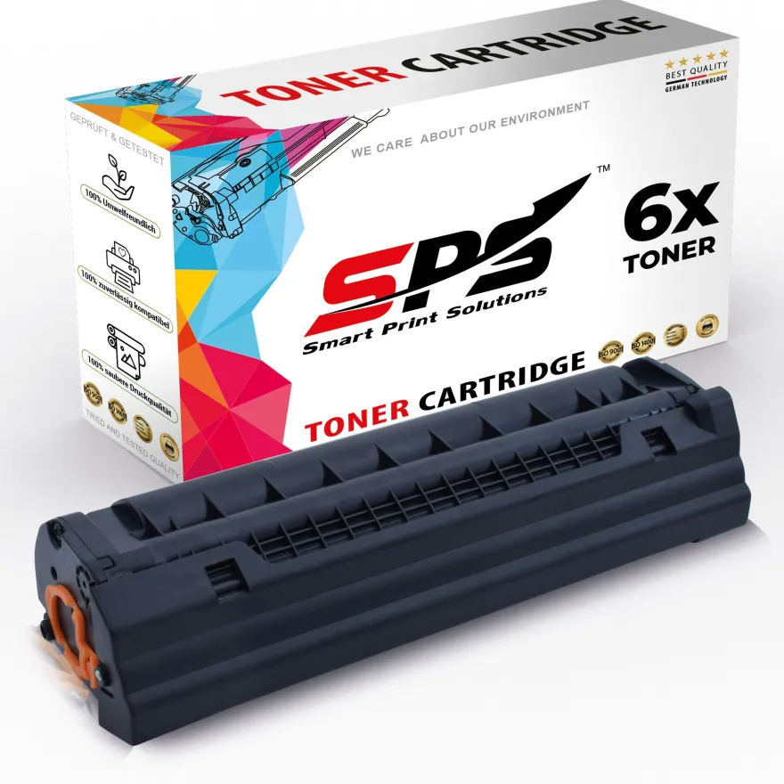 6x Kompatibel für HP Laser MFP 131A Toner 106A W1106A Schwarz