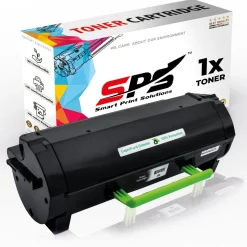 1x Kompatibel für Lexmark MS610 Toner 502H 50F2H00 Schwarz
