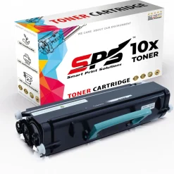10x Kompatibel für Lexmark Optra E360 Toner E260A21E Schwarz