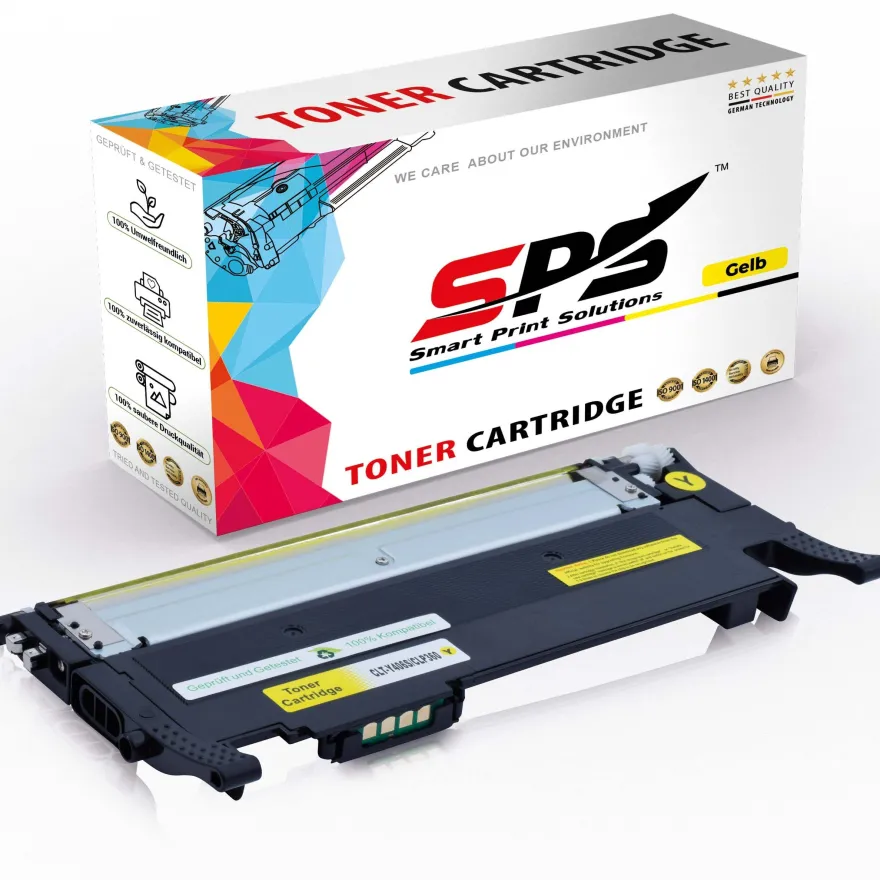 1x Kompatibel für Samsung CLX-3305W (SS096D#BAZ) Toner CLT-Y406S Y406 Gelb