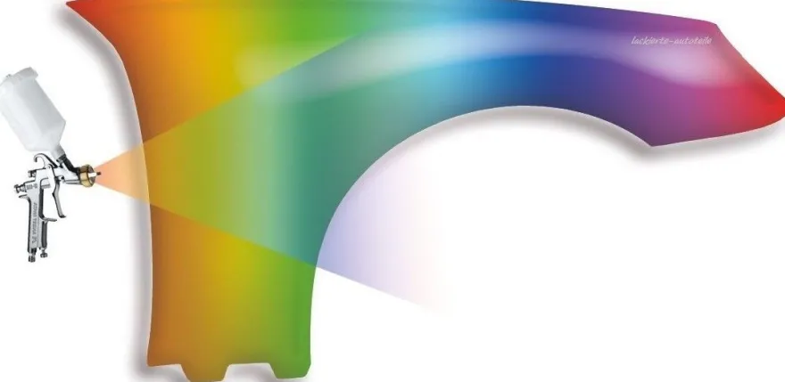 2x Kotflügel Lackiert passend für Mercedes E W210 99-03 vorn Rechts und Links