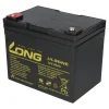 4x Kung Long U1-36NE AGM-Akkus 12V 36Ah (48V) – für Trendmobil Uranus