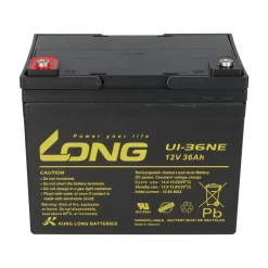 2x Kung Long U1-36NE AGM-Akkus 12V 36Ah (24V) – für Invacare Mistral