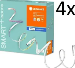 4xLedvance Smart+ LED-Stripe Flex 3m RGB tunable white dimmbar Bluetooth Google