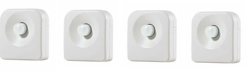 4x Ledvance SMART + Motion Sensor ZigBee 3.0 für Echo Plus & Show Temperatursensor