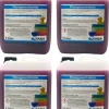 4 x 5 L Flüssigwaschmittel Konzentrat Universal Color lila inkl. Ausgießer