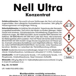 6x 1 L Nell Ultra Grünbelagentferner Algenentferner Pilzentferner