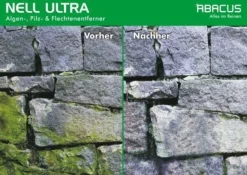 6x 1 L Nell Ultra Grünbelagentferner Algenentferner Pilzentferner
