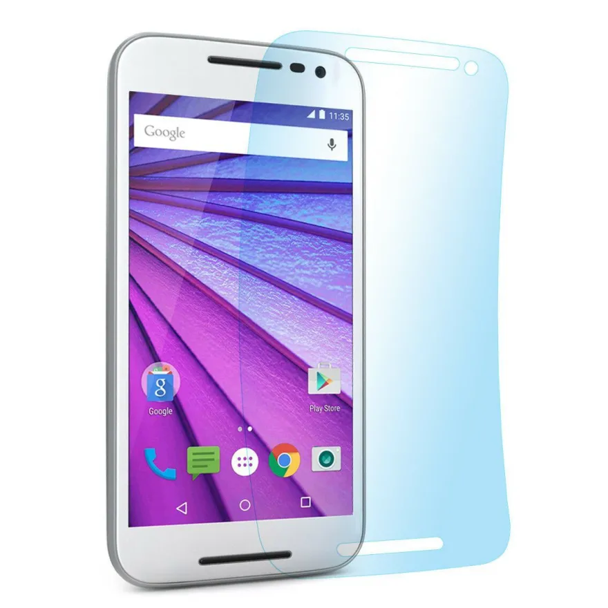 6x Matt Schutz Folie Motorola Moto G (3Gen.) G3 Entspiegelt Display Protector