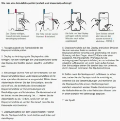 3x Matt Schutz Folie Samsung Galaxy A8 (2016) Anti Reflex Entspiegelt Display