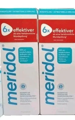 2 x 400ml Meridol Lösung Mundwasser neu EAN 7610108059416