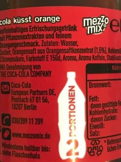6x500ml Mezzo Mix Orange PET Flasche - Einweg -