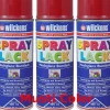 3x 400ml Wilckens Lackspray Spraydose Sprühlack Spraylack Farbe Rubinrot RAL 3003