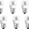 6x Osram LED Tropfen Classic E27 3,8W = 25W dimmbar warmweiß EEK: F (Spektr A-G)