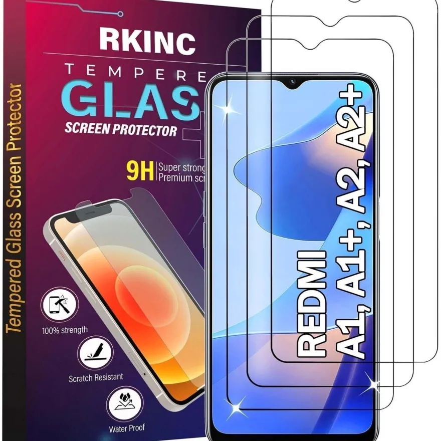 3x Panzerglas Schutz Xiaomi Redmi A1 A2 HD Folie 0,33mm