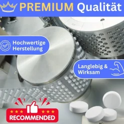 50x pH-Wert (Phenol Red) I 50x DPD No°1 (freies Chlor Rapid) Test-Tabletten für