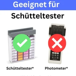 50x pH-Wert (Phenol Red) I 50x DPD No°1 (freies Chlor Rapid) Test-Tabletten für