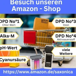 50x pH-Wert (Phenol Red) I 50x DPD No°1 (freies Chlor Rapid) Test-Tabletten für