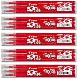 15 x Pilot FriXion Tintenroller Ersatzmine BLS-FR7,