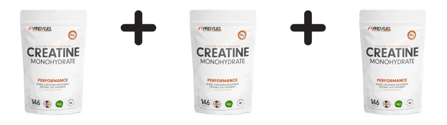3 x ProFuel Creatine Monohydrate (500g)
