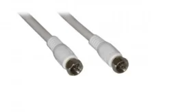 5 x SAT DVB-S SatelitenKabel F Stecker 75 Ohm für Satellit LNB Anschlusskabel