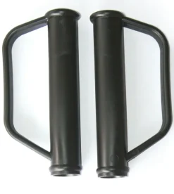 2x Schubkarrengriff Sackkarrengriff Griff Schubkarre Sackkarre - 32mm Schwarz