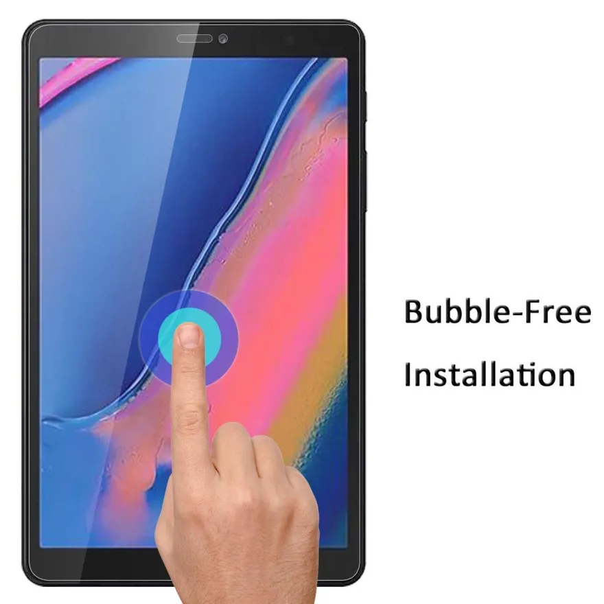 2x Schutzfolie für Samsung Galaxy Tab A 8 SM-T290 SM-T295 8.0 Zoll Displayschutz