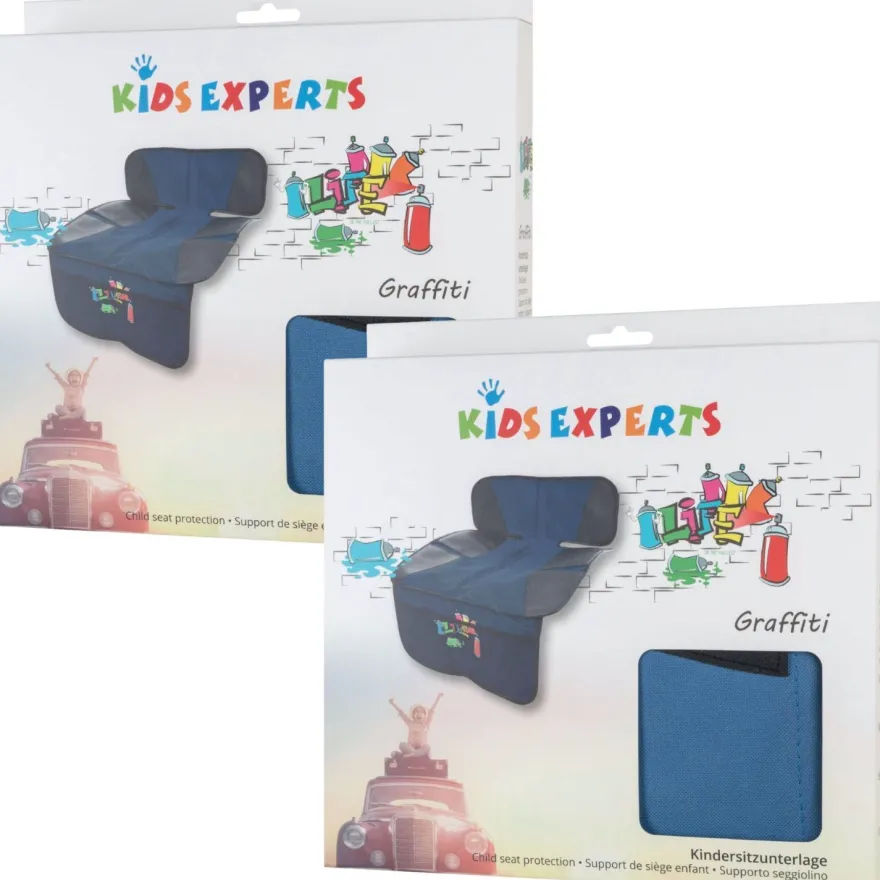 2x Schutz-Unterlage Schon-Bezug Kindersitz Auto Sitz-Schoner Autositz-Auflage