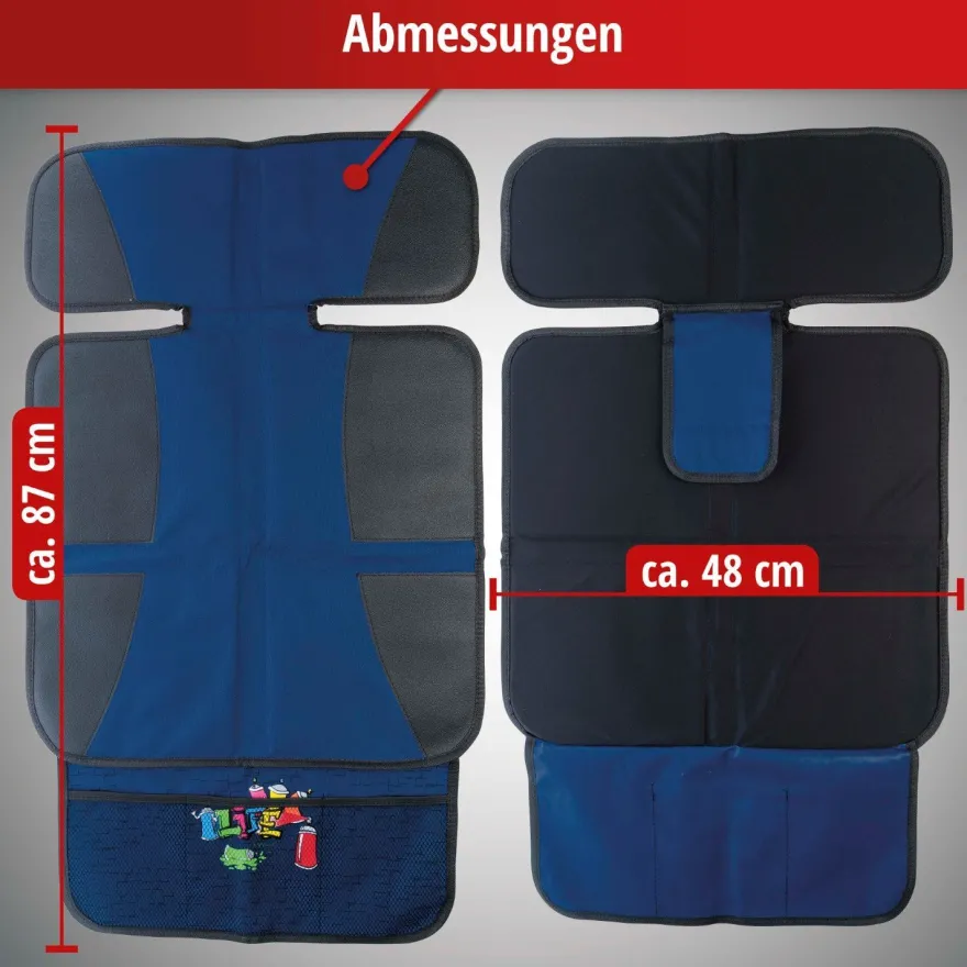 2x Schutz-Unterlage Schon-Bezug Kindersitz Auto Sitz-Schoner Autositz-Auflage