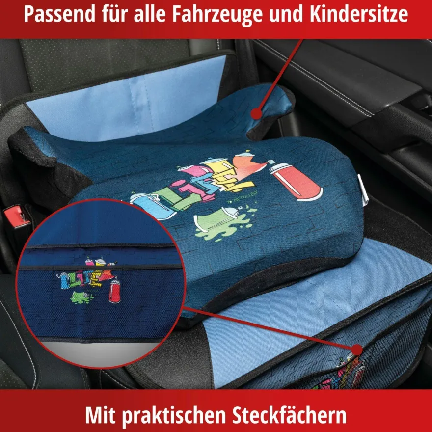 2x Schutz-Unterlage Schon-Bezug Kindersitz Auto Sitz-Schoner Autositz-Auflage
