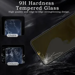 2x Sichtschutz Samsung Galaxy S22/S23 9H Panzer Schutzfolie HD Blickschutzfolie