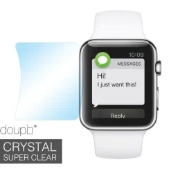 9x Super Clear Schutz Folie Apple Watch 42mm Klar Durchsichtig Display Protector
