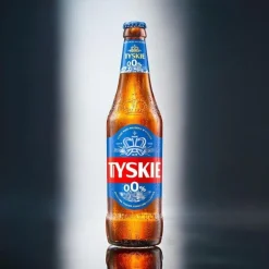20 x Tyskie alkoholfrei in der 0,5l Flasche - Bier aus Polen