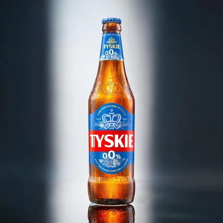 20 x Tyskie alkoholfrei in der 0,5l Flasche - Bier aus Polen
