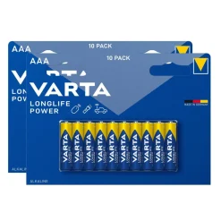 2x Varta Long Life Power 4903 AAA Micro LR03 1,5V Batterie Alkaline Longlife 10er