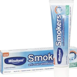 3x Wisdom Smokers anti Stain Whitening Zahnpasta 50ml