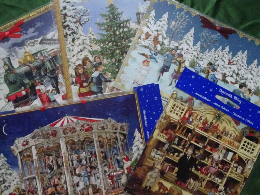 XXL - Maxi-Adventskalender Coppenrath Nostalgie Weihnachtskarussell Spielzeugladen...