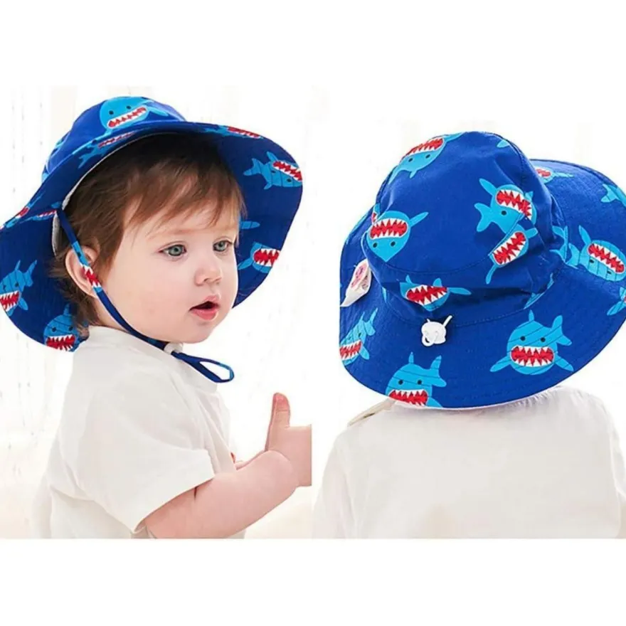 XYIYI Unisex Baby Kleinkind Sonnenhut für Kinder 1-8 Jahre, Jungen & Mädchen