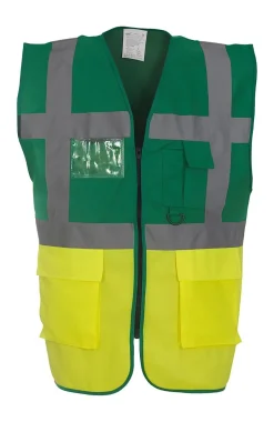 Yoko Hi-Vis Executive Waistcoat HVW801 NEU