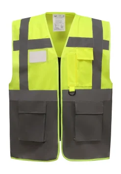 Yoko Hi-Vis Executive Waistcoat HVW801 NEU