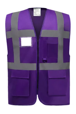 Yoko Hi-Vis Executive Waistcoat HVW801 NEU