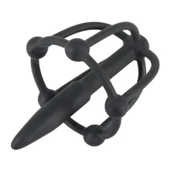 You2Toys Silikon Dilator mit Eichel-Käfig Penis-Plug cage Dilatoren Harnröhre