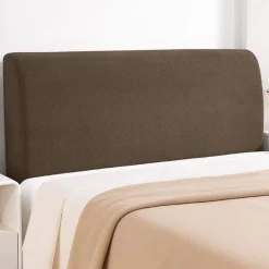 Ystellaa Bettkopfteil Bezug 150CM Braun - Weicher, Staubdichter und Kratzfester
