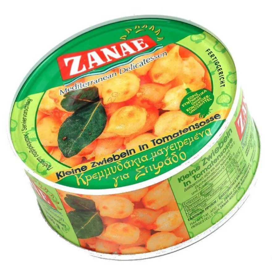 Zanae Stifado 280g kleine gekochte Zwiebeln in Tomatensauce