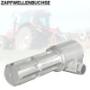 Zapfwelle 160mm Buchse Keilwellenaufnahme 8-32x38x6 für Ausgangswelle 8-32x38x6