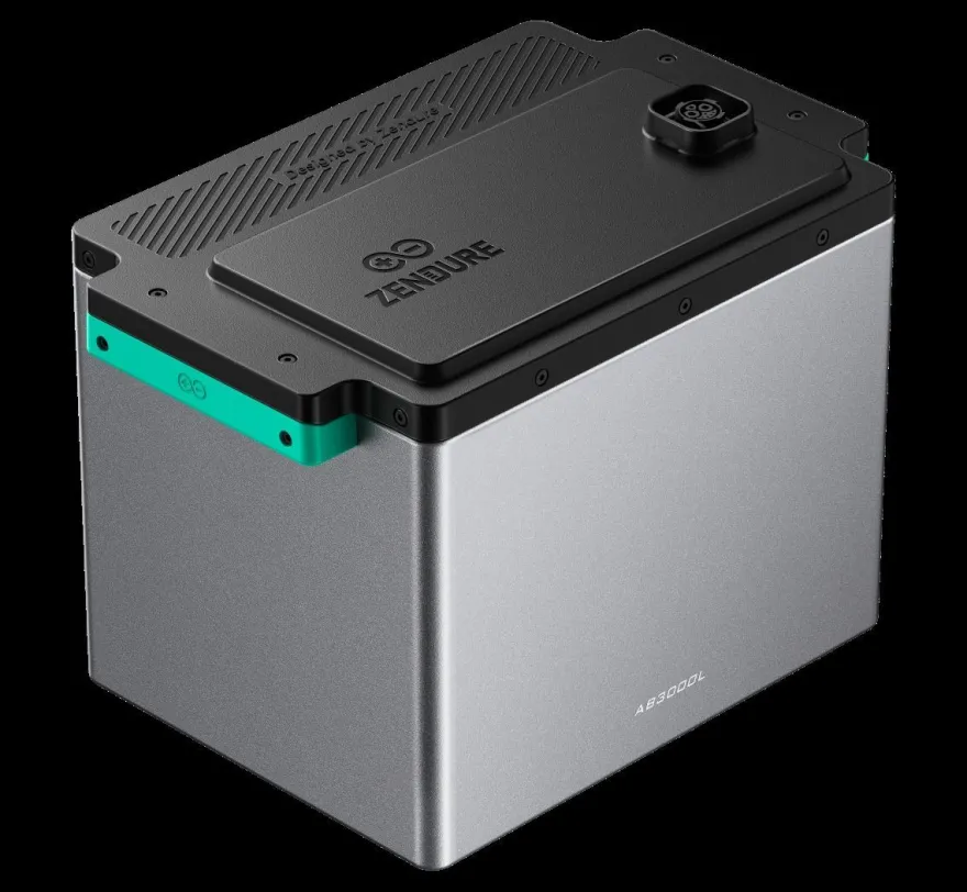Zendure SolarFlow 2400 Pro mit 2400Wh Akku + 1x AB3000L LiFePO4 SolarSpeicher